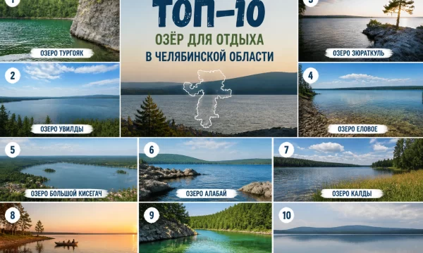 Уральская Швейцария: Топ-10 озёр для отдыха в Челябинской области Уральская Швейцария: Топ-10 озёр для отдыха в Челябинской области