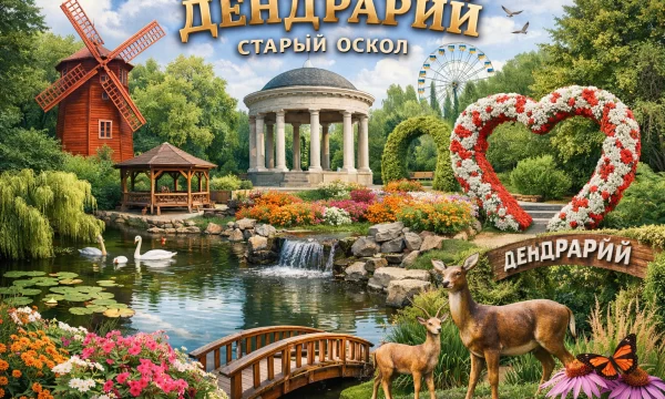 Дендрарий в городе Старый Оскол Дендрарий в городе Старый Оскол