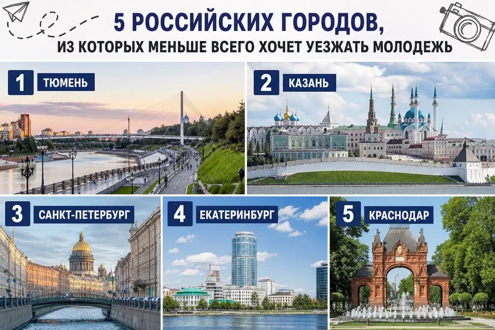 5 российских городов, где молодежь строит будущее 5 российских городов, где молодежь строит будущее