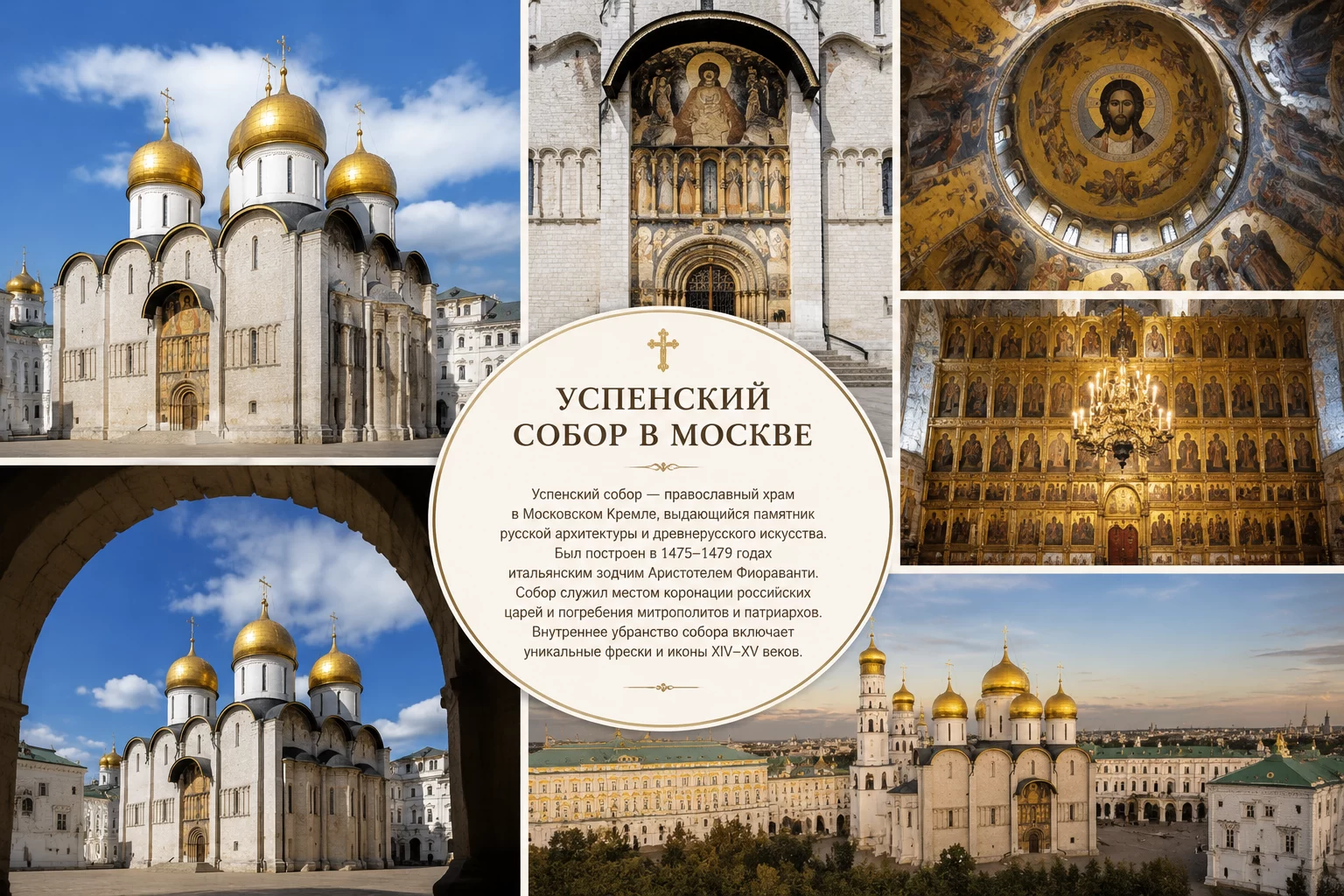 Успенский собор Московского Кремля Успенский собор Московского Кремля