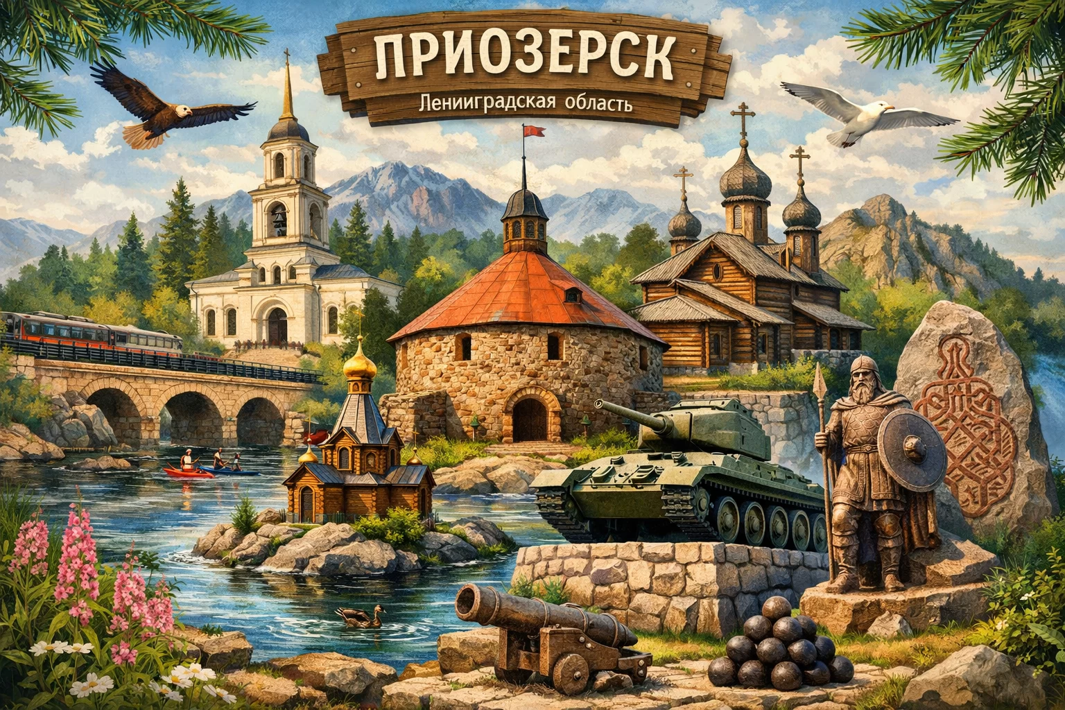 Приозерск