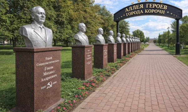 Аллея героев Корочи Аллея героев Корочи