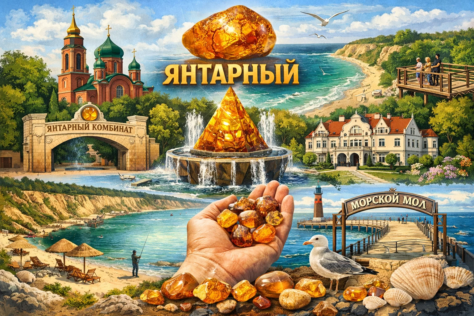 Янтарный Янтарный