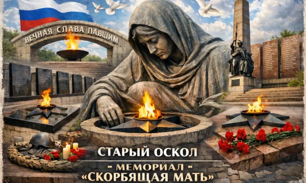 Мемориал «Скорбящая мать» в городе Старый Оскол Мемориал «Скорбящая мать» в городе Старый Оскол