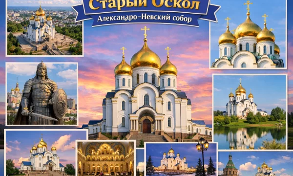 Александро-Невский собор в городе Старый Оскол Александро-Невский собор в городе Старый Оскол