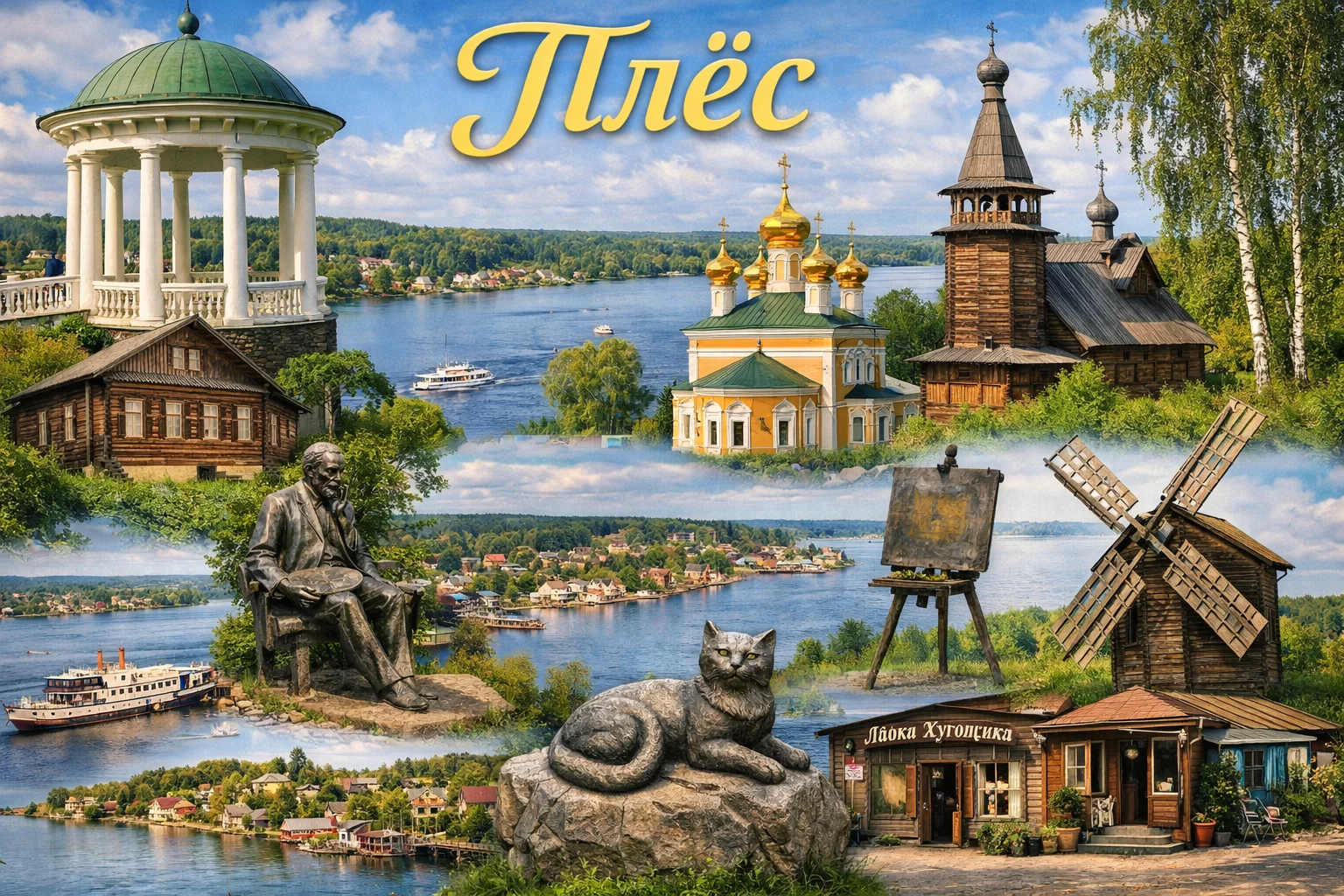 Плёс Ивановская область Плёс Ивановская область