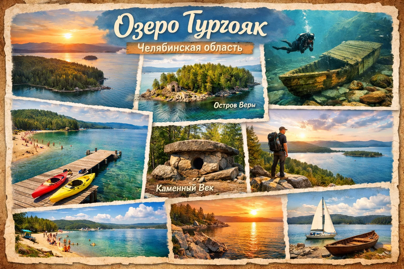 «Уральский Байкал»: Топ-5 самых интересных мест на озере Тургояк «Уральский Байкал»: Топ-5 самых интересных мест на озере Тургояк