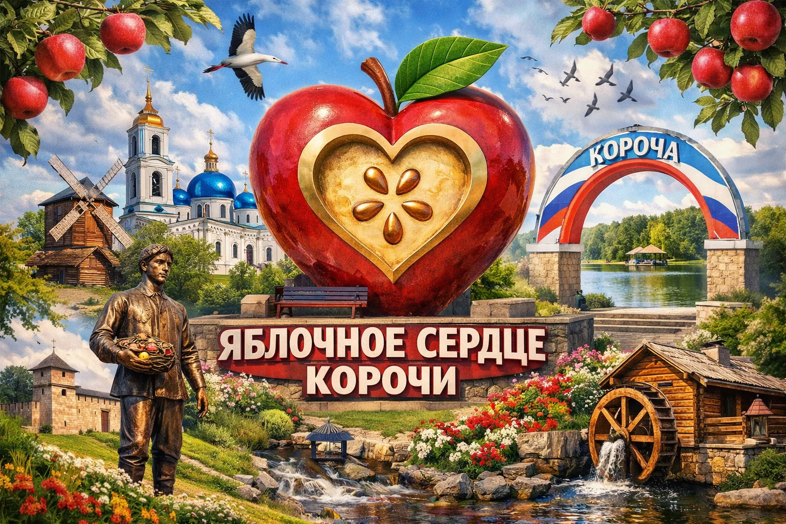 Яблочное сердце Корочи Белгородская область Яблочное сердце Корочи Белгородская область