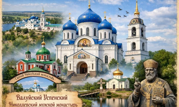 Валуйский Успенский Николаевский мужской монастырь Валуйский Успенский Николаевский мужской монастырь