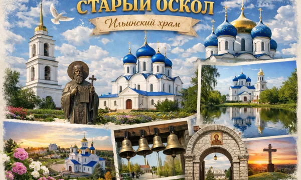 Ильинский храм в городе Старый Оскол Ильинский храм в городе Старый Оскол