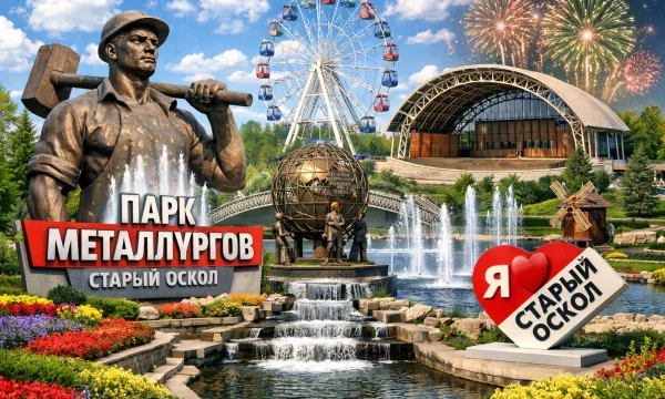 Парк Металлургов в городе Старый Оскол Парк Металлургов в городе Старый Оскол