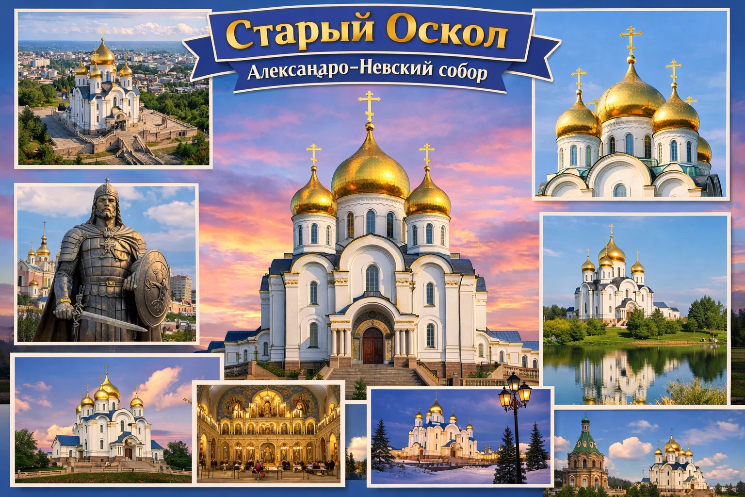 Александро-Невский собор в городе Старый Оскол Александро-Невский собор в городе Старый Оскол