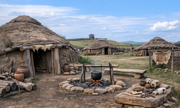 Музей «Жилища медно-каменного века» в Аркаиме Музей «Жилища медно-каменного века» в Аркаиме