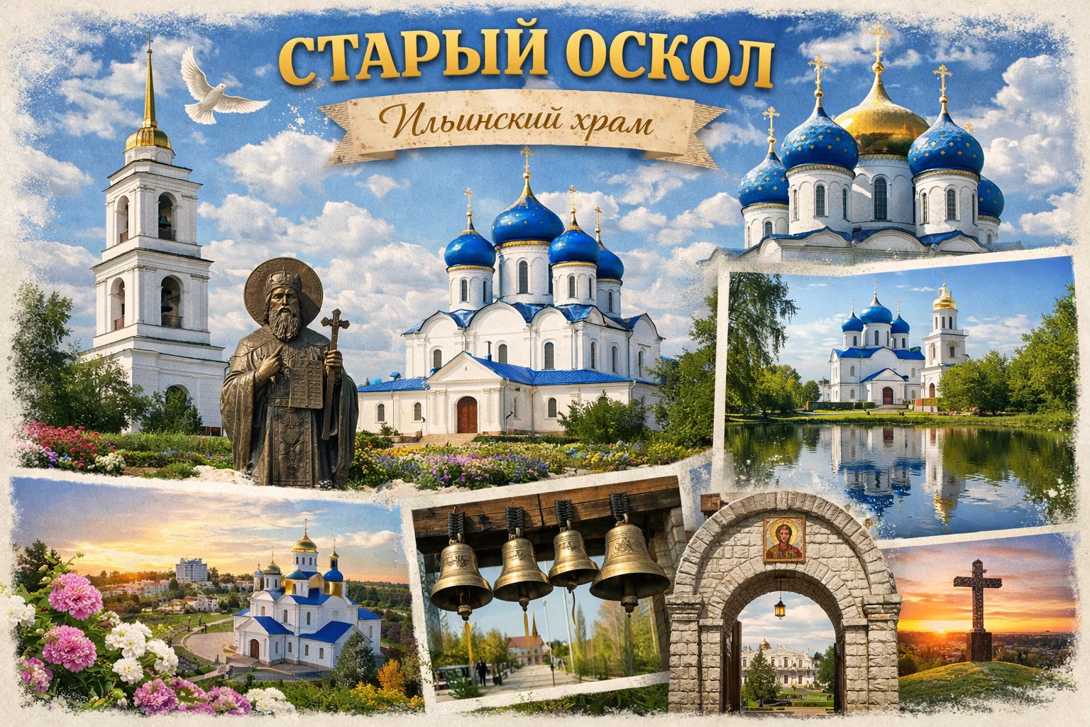 Ильинский храм в городе Старый Оскол Ильинский храм в городе Старый Оскол