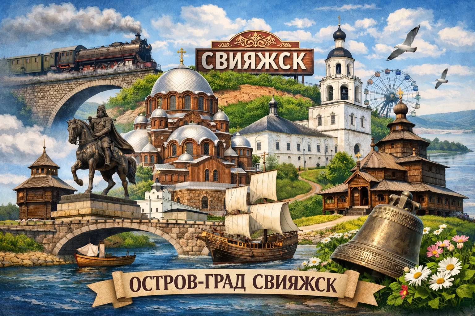 Остров-град Свияжск Остров-град Свияжск