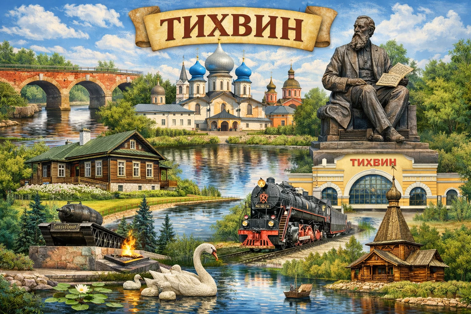 Тихвин Тихвин