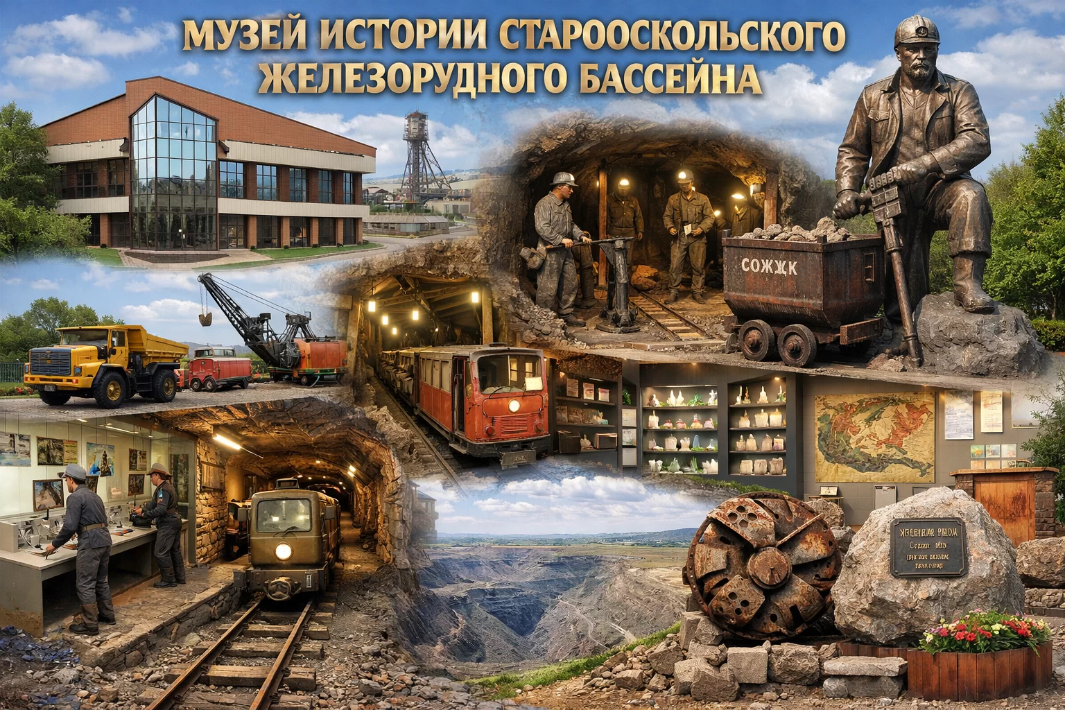 Музей истории Старооскольского железорудного бассейна в городе Старый Оскол Музей истории Старооскольского железорудного бассейна в городе Старый Оскол